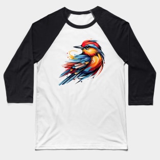 bird with pop art style Baseball T-Shirt